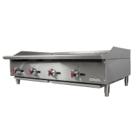 MoTak MBR48 48" Gas Charbroiler w/ Cast Iron Grates - Convertible