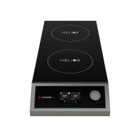 CookTek HTF-9500-FB25-1 Helios Countertop Commercial Induction Cooktop w/ (2) Burners, 240v