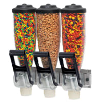 Server Wall-Mount Topping Dispenser, (3) 2 liter Hoppers (86660)