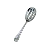 Update RE-118 11 1/4" Regency Slotted Serving Spoon - 18/8 ga Stainless