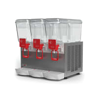 Ugolini UEAD303K0 Arctic Deluxe Refrigerated Drink Dispenser w/ (3) 3 3/16 gal Bowls, Mixing, 115...