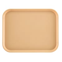 Cambro 1520CW133 Plastic Camwear® Cafeteria Tray - 20 1/10" L x 14 4/5"W, Beige