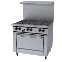 Garland X36-6R 36" 6 Burner Sunfire Gas Range w/ Standard Oven, Natural Gas