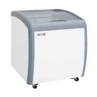 MoTak MICF-1C 26 3/16" Mobile Chest Freezer w/ 2 Baskets - White, 115v