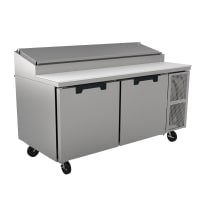 Randell RP60CRR-N16 60" Pizza Prep Table w/ Refrigerated Base, 115v