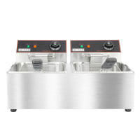 MoTak MCFD5 Countertop Electric Fryer - Two 9 lb Vats, 120v