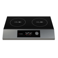 CookTek HTF-9500-SS35-1 Countertop Induction Cooktop w/ (2) Burners, 240v/1ph