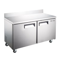 MoTak MRWT-2S 36 1/5" Worktop Refrigerator w/ (2) Sections &amp; (2) Doors, 115v