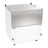 MoTak MRMC-1 Milk Cooler w/ Top & Side Access - 512 Half Pint