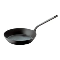 Spring USA 8481-40/28 11" Carbon Steel Frying Pan w/ Solid Metal Handle