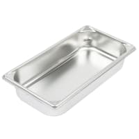 Vollrath 30322 Super Pan V®® Third Size Steam Pan - Stainless Steel