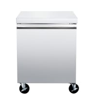MoTak MEUF-27-A 27 3/4" Undercounter Freezer w/ (1) Section & (1) Door, 115v
