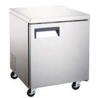MoTak MUF-28-A 27"W Undercounter Freezer w/ (1) Section &amp; (1) Door, 115v