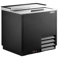 MoTak MGF-36-A 1 Section Glass Chiller w/ 180 Mug Capacity - Black, 115v