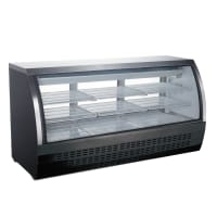 MoTak MDC79-A 82" Full Service Deli Case w/ Curved Glass - (3) Levels, 115v