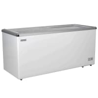 MoTak MSD-500-A 66 1/2" Mobile Ice Cream Freezer w/ 4 Baskets - White, 115v