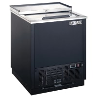 MoTak MGF-27-A 1 Section Glass Chiller w/ 90 Mug Capacity - Black, 115v