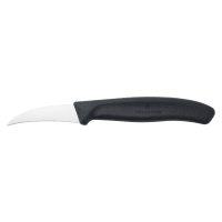 Victorinox 6.7503 Bird's Beak Paring Knife w/ 2 2/5" Blade, Black Polypropylene Handle