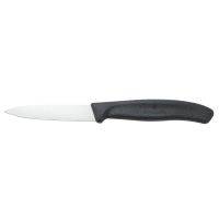 Victorinox 5.0603.S-X1 Paring Knife w/ 3 1/4" Blade, Black Polypropylene Handle