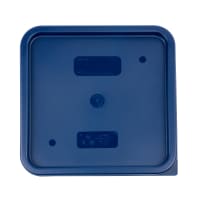 Cambro SFC12453 CamSquare® Cover, for 12, 18 & 22 qt Containers, Polyethylene,  Blue