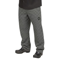 Chef Revival X-Large Baggy Chef Pants - Houndstooth, Poly-Cotton (P020HT-XL)
