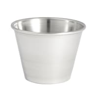 American Metalcraft MB1 2 1/2 oz Sauce Cup - Polished/Stainless