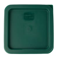 Winco PECC24 Cover for 2 & 4 qt Square Storage Containers - Polyethylene, Green