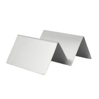 American Metalcraft TSH1 Taco Holder - Holds 1 to 2 Tacos, Stainless Steel