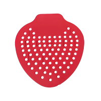 Royal Industries Urinal Screen with Deodorant - Rubber, Red (URNSCRND)