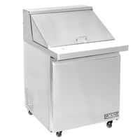MoTak MST-28-A 27 1/2" Sandwich/Salad Prep Table w/ Refrigerated Base, 115v