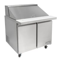 MoTak MST-36-15-A 36 1/4" Mega Top Sandwich/Salad Prep Table w/ Refrigerated Base, 115v