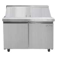 MoTak MST-48-A 46 7/8" Sandwich/Salad Prep Table w/ Refrigerated Base, 115v