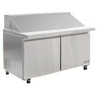 MoTak MST-60-24-A 60 1/4" Mega Top Sandwich/Salad Prep Table w/ Refrigerated Base, 115v