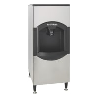 Ice-O-Matic CD40022 Floor Model Cube Ice Dispenser - 120 lb Storage, Bucket Fill, 115v