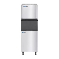 Ice-O-Matic CIM0430HA90/B55 435 lb Elevation Series™ Half Cube Ice Machine w/ Bin - 510 lb Storag...