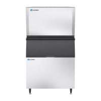 Ice-O-Matic CIM1446HA49/B110PS 1560 lb Elevation Series™ Half Cube Ice Machine w/ Bin - 854 lb St...