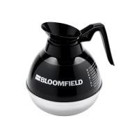 Bloomfield REG10114BL1 64 oz Regular Coffee Decanter w/ Black Plastic Handle
