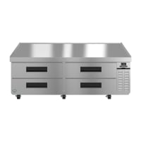 Hoshizaki CR72A 72 1/2" Steelheart Series Chef Base w/ (4) Drawers - 115v