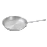 Winco AFP-10S 10" Aluminum Frying Pan w/ Solid Metal Handle