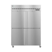 Hoshizaki R2A-HS Steelheart 55" Two Section Reach In Refrigerator, (4) Left/Right Hinge Solid Doors, 115v