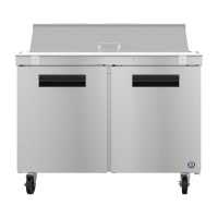 Hoshizaki SR48B-12 48" Steelheart Sandwich/Salad Prep Table w/ Refrigerated Base, 115v