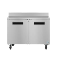 Hoshizaki WR48B 48" W Worktop Refrigerator w/ (2) Sections &amp; (2) Doors, 115v
