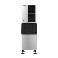 Hoshizaki KM-522MAK/B-300SF 548 lb Slim-Line Crescent Cube Ice Machine w/ Bin - 300 lb Storage, Air Cooled, 115v