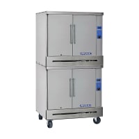 Imperial ECV-2 Elements Series Double Full Size Natural Gas Convection Oven - 100,000 BTU