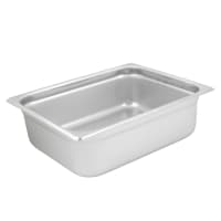 Winco SPJH-204 Half Size Steam Pan, Stainless