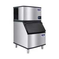 Manitowoc Ice IDP0300A/D570 309 lb Indigo NXT™ Full Cube Ice Machine w/ Bin - 532 lb Storage, Air Cooled, 115v