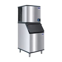 Manitowoc Ice IDP1000A/D570 970 lb Indigo NXT™ Full Cube Ice Machine w/ Bin - 532 lb Storage, Air Cooled, 208-230v