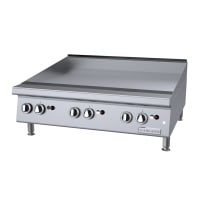 Garland GTGG36-GT36M 36" Gas Griddle w/ Thermostatic Controls - 1" Steel Plate, Natural Gas
