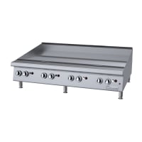 Garland GTGG48-GT48M 48" Gas Griddle w/ Thermostatic Controls - 1" Steel Plate, Natural Gas