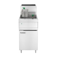 Frymaster HD160G Decathlon Gas Fryer - (1) 80 lb Vat, Floor Model, Natural Gas